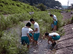 小里川・萩原川・稲津中学校