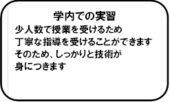 少人数授業でのメリット