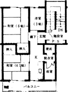 間取り・B1棟