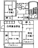 間取り・4タイプ