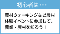 初心者は・・・
