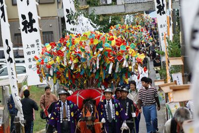 坂下の花馬