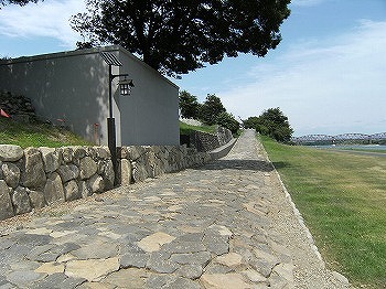 木曽川笠松渡し船場跡