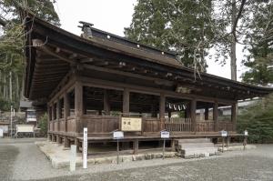 久津八幡宮拝殿 附棟札