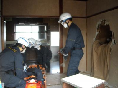 訓練写真の様子