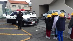 パトカー見学
