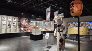 企画展「ユネスコ無形文化遺産 飛騨古川祭」会場の様子