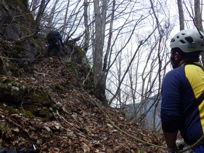 福地山　山岳訓練①