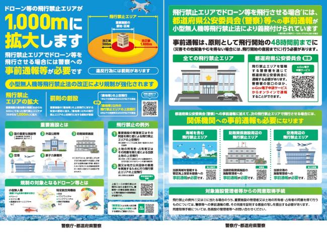 ドローンチラシ