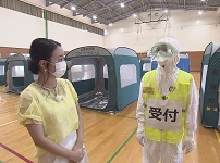 避難所での感染防止対策 避難所での感染防止対策