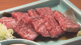 氷見牛のローストビーフ昆布締め 氷見牛のローストビーフ昆布締め