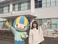 県セラミックス研究所を取材 県セラミックス研究所を取材