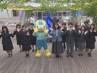 オリンピックに向けて頑張るぎふの高校生を取材 オリンピックに向けて頑張るぎふの高校生を取材