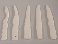 ファインセラミックスを使ったペーパーナイフ ファインセラミックスを使ったペーパーナイフ