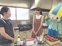 トマト料理を教えてもらいました トマト料理を教えてもらいました