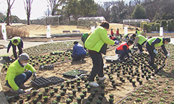 ぎふフェア準備の様子